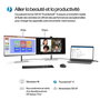 HP Série 7 Pro 27 pouces - Écran de conférence 4K avec IA, Thunderbolt 4, webcam Poly Studio intégrée et calibrage des couleurs d'usine