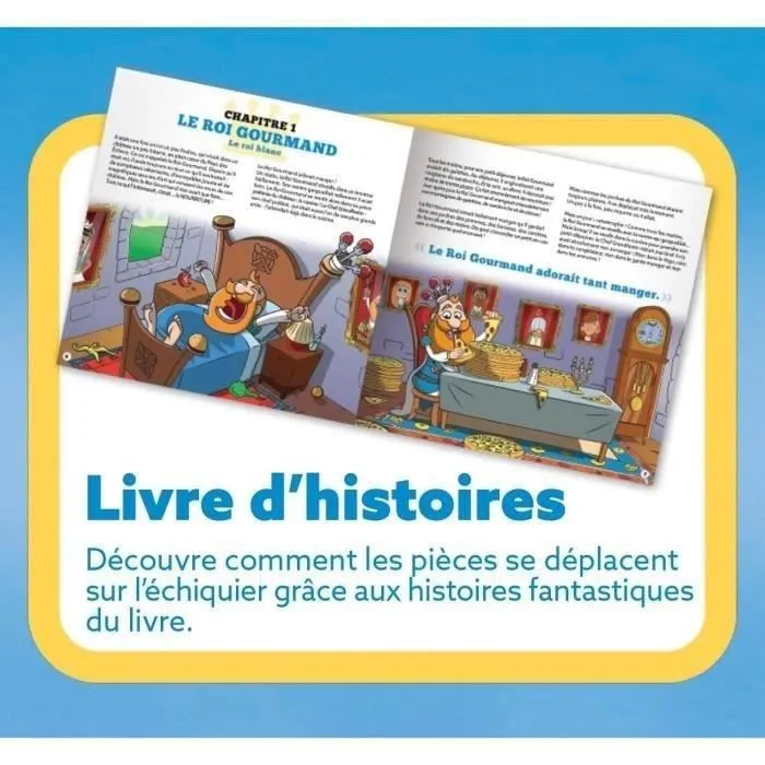 Megableu L'histoire du roi des échecs - Jeu d'apprentissage