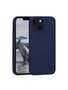 dbramante1928 Iceland Ultra Coque iPhone avec D3O et MagSafe - Protection 4 m - Modèles iPhone 14 - Bleu