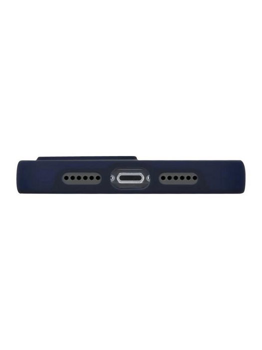 dbramante1928 Iceland Ultra Coque iPhone avec D3O et MagSafe - Protection 4 m - Modèles iPhone 14 - Bleu