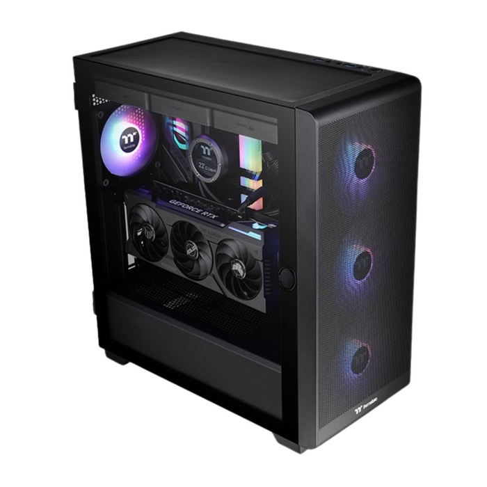Thermaltake CA-1Y6-00M1WN-00 Boîtier PC S250 TG ARGB avec vitre trempée - Noir Thermaltake CA-1Y6-00M1WN-00 Boîtier PC S250 TG ARGB avec vitre trempée - Noir