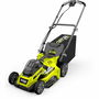 Ryobi Tondeuse à gazon sans fil 36V RLM36X41H50PG, Ø coupe 40 cm, batterie 5,0 Ah, chargeur, traction Power Assist, ramassage/mulching, hauteur réglable 20-70 mm
