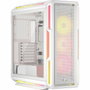 Corsair 5000T LX RGB - Boîtier PC Moyen Tour - Blanc