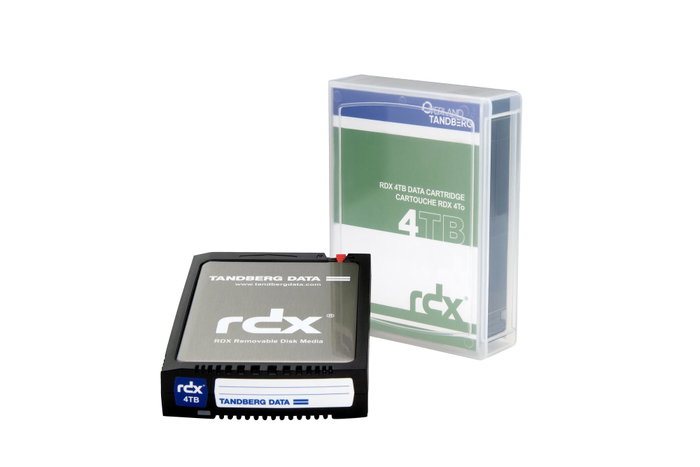 Tandberg Data Cassette RDX OT HDD 4 To Black 8824-RDX