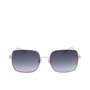 Missoni M Missoni Lunettes de soleil femme 0081/S 3ZJ 145 mm Monture carrée en acier inoxydable Protection UV400