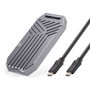 Ewent EW7062 Carcasse USB4 pour SSD M.2 NVMe jusqu'à 40 Gbps en Aluminium
