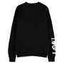 DIFUZED Sweatshirt Logo Text Loki Marvel - Sweat à capuche - 60% Coton 40% Polyester - Taille XL