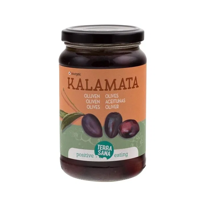 TERRASANA Olives Kalamata 345 g Bio TERRASANA Olives Kalamata 345 g Bio