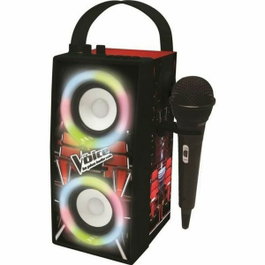 Lexibook Enceinte Bluetooth The Voice avec Microphone et Effets Lumineux