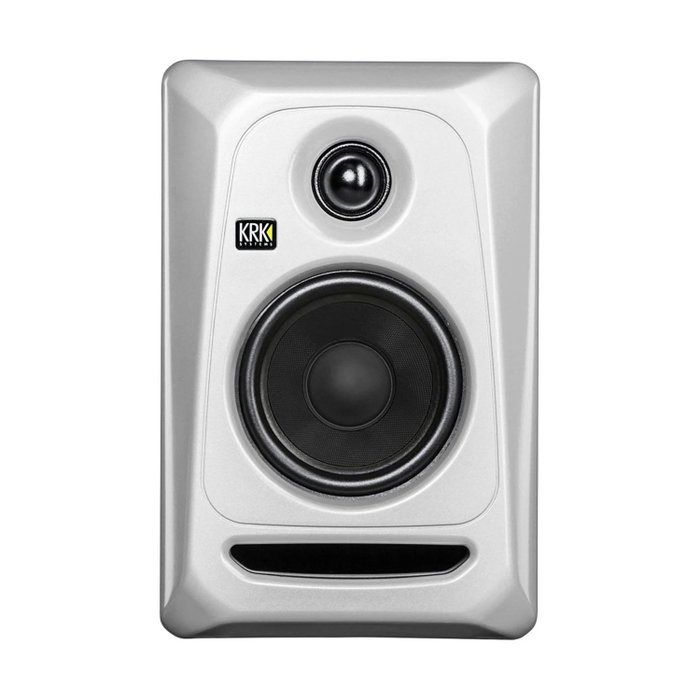 KRK Classic 5 Silver Black – Enceinte de monitoring actif 50W, 5 pouces, bi-amplifiée, entrées XLR/TRS/RCA, édition limitée KRK Classic 5 Silver Black – Enceinte de monitoring actif 50W, 5 pouces, bi-amplifiée, entrées XLR/TRS/RCA, édition limitée