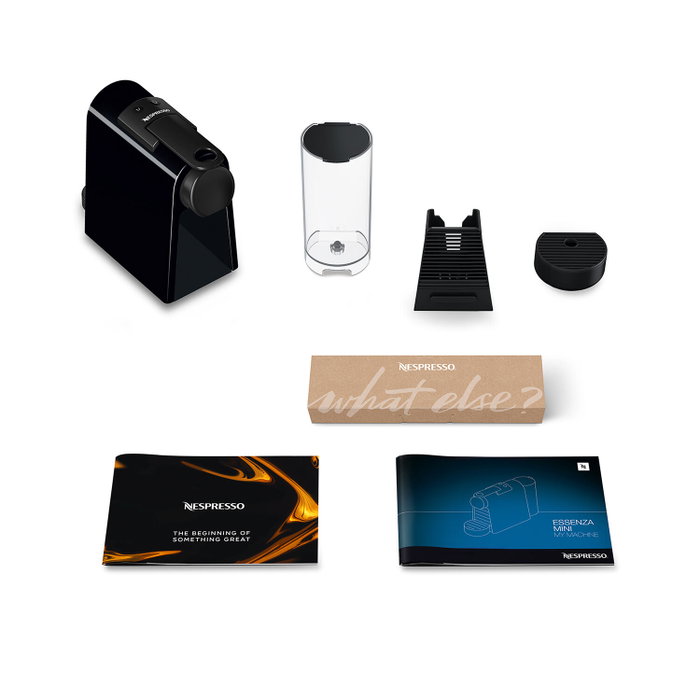 Nespresso Essenza Mini EN 85.B par DeLonghi, Noir Nespresso Essenza Mini EN 85.B par DeLonghi, Noir