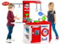 Molto - Cuisine de jeu pour enfant avec lampe et planche à repasser, 12 accessoires, 82 x 81 x 28 cm, plastique, nécessite 2 piles AAA (incluses)