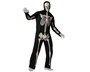 Costume Homme Halloween - Squelette Brillant dans le Noir avec Masque - Taille XXL