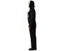 Costume Homme Halloween - Squelette Brillant dans le Noir avec Masque - Taille XXL