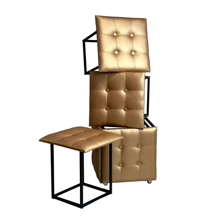 GO GIFT Jeu de tabourets Transformer Camel 5 en 1 - 5 Unités GO GIFT Jeu de tabourets Transformer Camel 5 en 1 - 5 Unités