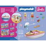 PLAYMOBIL Barbie Barco de Aventuras 72122 - Bateau de Barbie Malibu avec Wakeboard pour Enfants de 4 Ans et Plus - Jeu d'Eau Créatif Langue Espagnole