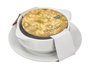 Vessia Assiette à Consommé 350 ml en Porcelaine Blanche 17,5 x 7 x 17 cm (Set de 24)