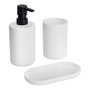 Allstar Set de bain Fano, blanc, 3 pièces