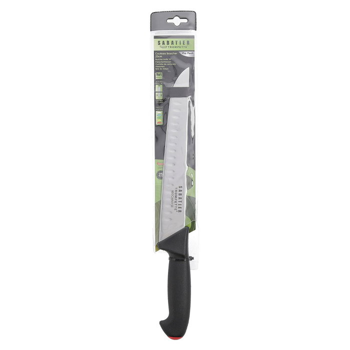 Sabatier Couteau de boucher Pro Tech 25 cm Acier inoxydable