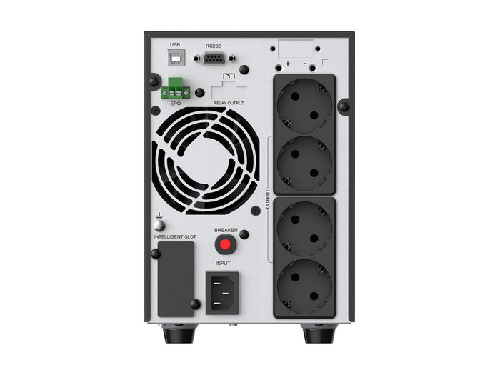 Conceptronic Zeus52Es2K 2000 VA 1800 W UPS En Ligne Double Conversion Noir Conceptronic Zeus52Es2K 2000 VA 1800 W UPS En Ligne Double Conversion Noir
