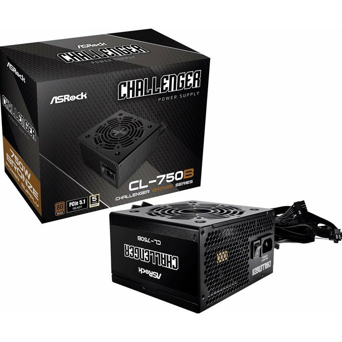 Bloc d’Alimentation ASRock 90-UXC075-BNEAAA 750 W 80 Plus Bronze