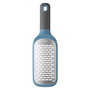 Berghoff 3950204 Râleur Double Face Bleu avec Base Antidérapante et Grattoir pour Fromages, Chocolat, Noix de Coco