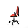 PIQUERAS Y CRESPO Chaise de bureau Algarra, tissu orange foncé