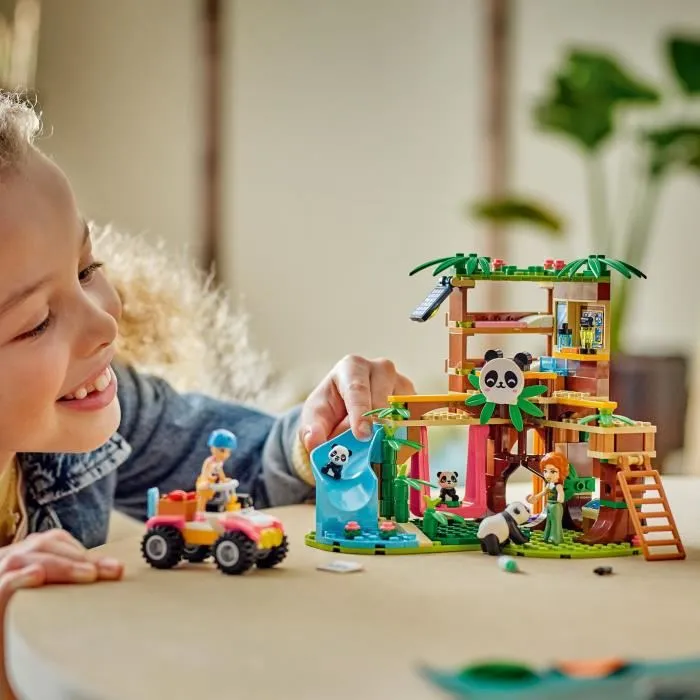 Lego 42648 LEGO Friends Le Sanctuaire des Pandas - Jeu de Construction à Partir de 7 Ans avec Mini-poupées et Accessoires