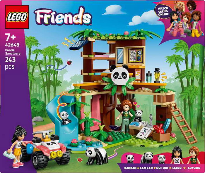 LEGO Friends Le Sanctuaire des Pandas 42648