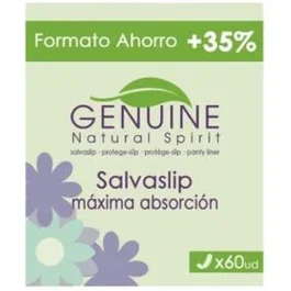Salvaslip 60 pièces - Protège-slips quotidiens 5 couches - GENUINE