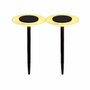 Lumisky Lot de 2 balises solaires UFO LED blanc chaud