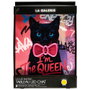 Home Deco Factory Tableau Néon LED Chat 30x40 cm