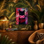 Home Deco Factory Tableau Néon LED Chat 30x40 cm