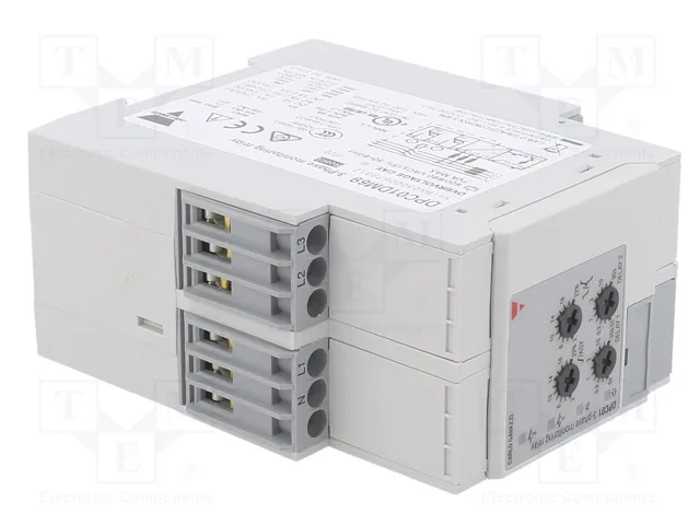 CARLO GAVAZZI DPC de relais de surveillance de tension SPDT x2 pour rail DIN CARLO GAVAZZI DPC de relais de surveillance de tension SPDT x2 pour rail DIN