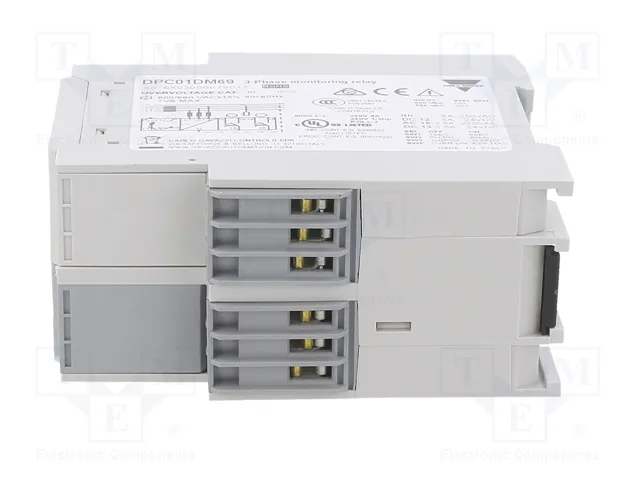 CARLO GAVAZZI DPC de relais de surveillance de tension SPDT x2 pour rail DIN CARLO GAVAZZI DPC de relais de surveillance de tension SPDT x2 pour rail DIN