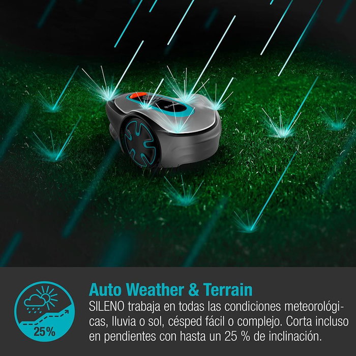 Robot tondeuse Gardena Smart Sileno 15201-34 250 m