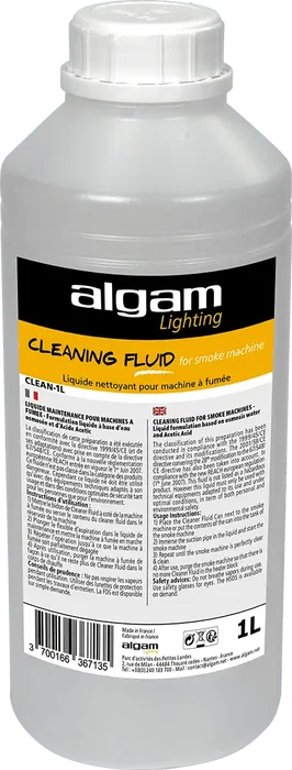 ALGAMLIGHT Liquide Nettoyant Pour Machine À Fumée - 1L ALGAMLIGHT Liquide Nettoyant Pour Machine À Fumée - 1L