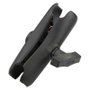 RAM Mounts RAM-201U Bras double articulation moyenne longueur pour fixation boule 1,5 pouces - Montage universel
