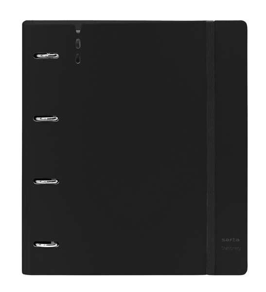 Safta Carpeblock PP Foam 4 Ani 35mm avec recambio, bloc de mousse, noir, 27x32x4 cm, pour enfants a partir de 3 ans