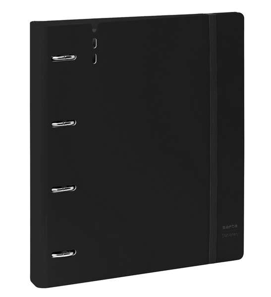 Safta Carpeblock PP Foam 4 Ani 35mm avec recambio, bloc de mousse, noir, 27x32x4 cm, pour enfants a partir de 3 ans