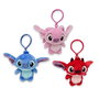 Porte-clés Peluche Stitch Rose
