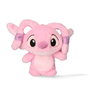 Porte-clés Peluche Stitch Rose
