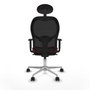 Piqueras y Crespo Chaise de Bureau 1D086N1 Bordeaux