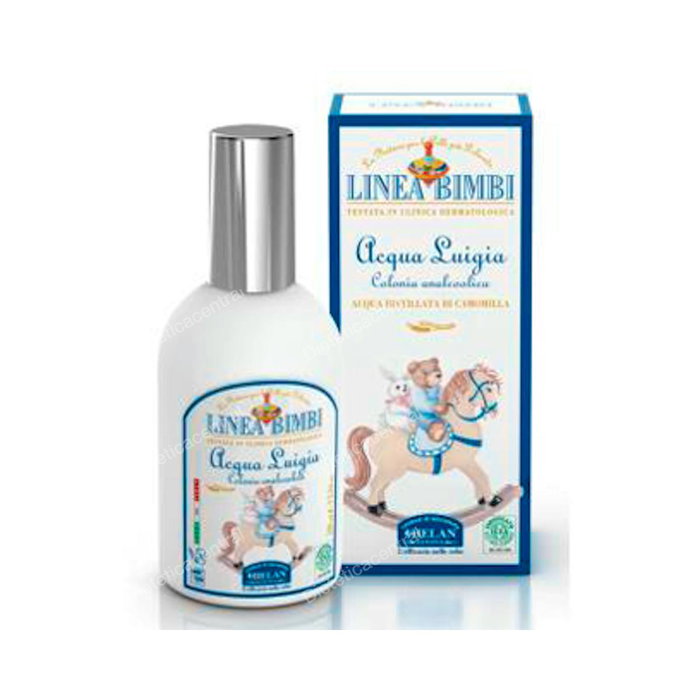 Linea Bimbi Acqua Luigia - Eau de Cologne pour Bébé sans Alcool - Notes Florales et Citrus - Flacon 100 ml Linea Bimbi Acqua Luigia - Eau de Cologne pour Bébé sans Alcool - Notes Florales et Citrus - Flacon 100 ml