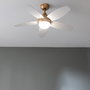 Ventilateur de Plafond avec Lumière Cecotec EnergySilence Aero 4200 Marron Doré 15 W 53 W