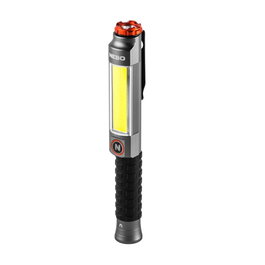 Nebo Big Larry 3 Lampe de Travail LED 600 Lumens avec Clip et Base Magnétique Noir/Orange