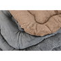 Lit pour animal domestique Home ESPRIT Marron Gris Camel Gris clair Gris foncé 90 X 63 X 10 CM 2 Unités