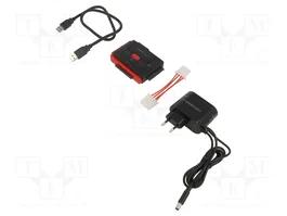 QOLTEC Adaptateur USB pour SATA 3.0, 0,5m, Noir