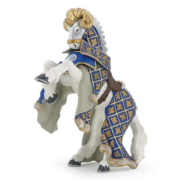 Papo Figura caballo maestro de armas bleu Papo Figura caballo maestro de armas bleu