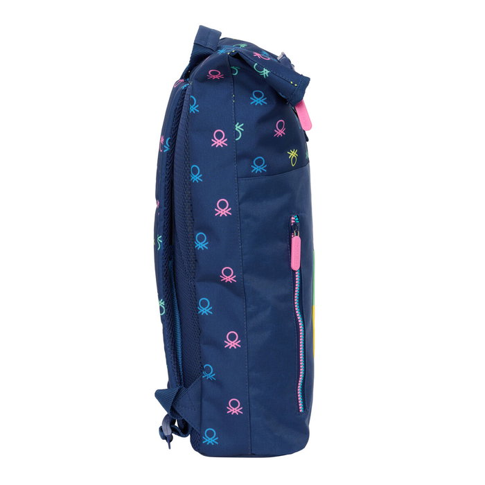 Sacoche pour Portable Benetton Cool Blue marine 28 x 42 x 13 cm Sacoche pour Portable Benetton Cool Blue marine 28 x 42 x 13 cm